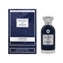 Load image into Gallery viewer, ANFAR LONDON The Jewel of Ocean Extrait de Parfum, Unisex Fragrance, Fresh & Citrusy with Floral & Woody Notes, Long-Lasting Scent, Elegant Perfume for Men and Women, Premium Fragrance