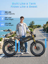 Load image into Gallery viewer, ANIIOKI 6000/7000W Dual Motor Electric Bike,46MPH 300Miles Long Range eBike,60/72V 70Ah/80Ah Battery,7-Speed,26Γ4.8" Fat Tire Electric Bicycles,A9 Pro Max