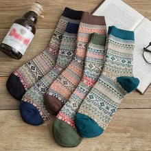 Load image into Gallery viewer, Pleneal Wool Socks for Women - Womens Winter Warm Wool Sock Men Cozy Knit Boots Socks for Women
