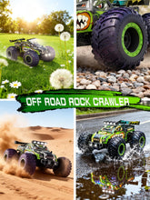 Load image into Gallery viewer, Zappido RC Cars for Boys Age 4-7 8-12, 20km/h High Speed Remote Control Monster Truck with Dino Theme, All-Terrain Off-Road Crawler with Impact-Resistant Flexible Shell, 2 Batteries,Gift Boy Toys