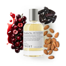 Load image into Gallery viewer, Twist - Paradise No. 19 - Eau De Parfum Inspired by T. Ford Lost Cherry, Long-Lasting Perfume for Women & Men, Paraben Free, Vegan, Clean Ingredients, Unisex Fragrance - Spray 100 ml | 3.4 fl. oz.