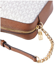 Load image into Gallery viewer, Michael Kors Women's Jet Set Item Lg Crossbody, Vanilla 2019, One Size