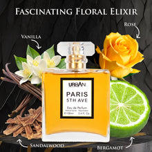 Load image into Gallery viewer, Paris 5th Avenue for Women EDP - Top Notes of Aldehydes, Neroli, Ylang Ylang, Bergamot & Peach - Base Scents From Vetiver, Patchouli, Oakmoss, Sandalwood & Vanilla - Elegant 100ml Bottle