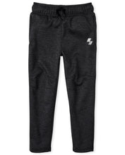 Load image into Gallery viewer, The Children's Place Boys' Sport Knit Performance Pants, Black, Large
