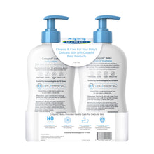 Load image into Gallery viewer, Cetaphil Baby Wash & Shampoo Plus Body Lotion, Healthy Skin Essentials, Head to Toe Hydration for up to 24 Hours, for Delicate, Sensitive Skin, 2-Pack,White