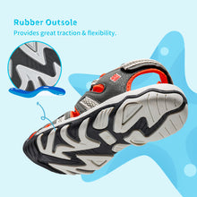 Load image into Gallery viewer, DREAM PAIRS Boys Girls Little Kid 160912-K Navy Olive Green Beige Orange Outdoor Summer Sandals Size 3 M US Little Kid