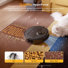 Load image into Gallery viewer, roborock Qrevo S5V Robot Vacuum and Mop, FlexiArm Edge Mopping, 12,000Pa Suction, Dual Zero-Tangle System, Smart Obstacle Avoidance, 10mm Mop Lifting, Auto Mop Washing&Drying, Self-Emptying&Refilling