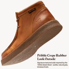 Load image into Gallery viewer, WELTFORGE Men's Moc Toe Chukka Boots Leather Casual Desert Boot