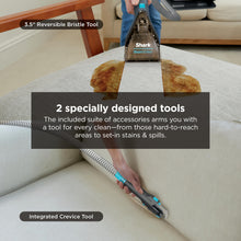 Load image into Gallery viewer, Shark StainStriker Portable Carpet & Upholstery Cleaner w/on board self cleaning - Spot, Stain, & Odor Eliminator, Includes 2 Cleaning Tools & 2 Cleaning Solutions, Charcoal, PX221BRN