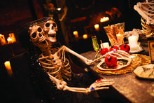 Load image into Gallery viewer, Fun Express Two-Headed Life-Size Human Skeleton (5 feet Tall) Posable