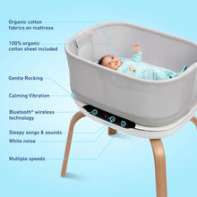 Load image into Gallery viewer, Graco® SmartSense Soothing Baby Bassinet – Smart Newborn Bassinet Detects and Automatically Responds to Baby's Cries – for Newborn Babies to 6 Months