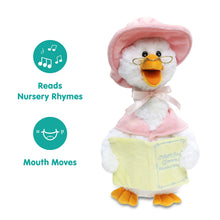 Load image into Gallery viewer, Cuddle Barn - Mother Goose & Lil Red Storyteller Red Riding Hood Animated Plush Storytelling Stuffed Toys
