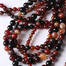 Load image into Gallery viewer, 6MM Red Persian Agate Round Loose Beads Natural Gem Beads Crystal Energy Stone Beads for Jewelry Making DIY Bracelet Necklace