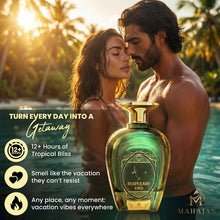 Load image into Gallery viewer, Mahajan Desperado Eden Eau de Parfum – Exotic Sweet Tropical Cologne – Irresistible with Creamy Coconut & Fresh Mint – Long-Lasting Luxury Fragrance for Men (3.4 oz)