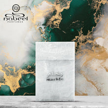 Load image into Gallery viewer, Nabeel Elite Collection - Marble for Unisex - Arabian Perfume for Women & Men - Fragrance with Lemon, Rose, Oud, Musk, Leather, Pineapple Scent - Arabic Cologne - Travel Size - 2.64 oz EDP Spray