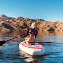 Load image into Gallery viewer, FunWater Inflatable 10'6×33"×6" Ultra-Light SUP for All Skill Levels Everything Included with Stand Up Paddle Board, Adj Paddle, Pump, ISUP Travel Backpack, Leash, Waterproof Bag