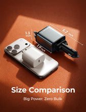 Load image into Gallery viewer, LISEN Retractable Car Charger, 84W Car Charger USB C Fast Charger, Cigarette Lighter USB Charger Adapter, Car Accessories Birthday Gifts for Men Women Dad Mom Husband, for iPhone 17 16 15 14 13 12 11