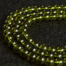 Load image into Gallery viewer, 60pcs 6mm Natural Peridot Beads Gemstone Beads Round Loose Beads for Jewelry Making