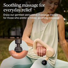 Load image into Gallery viewer, TheraGun Relief by Therabody - Easy-to-Use, Comfortable & Light Handheld Percussion Massage Gun for Everyday Pain Relief Massage Therapy in Neck, Back, Leg, Shoulder and Body (Sand)
