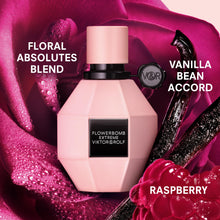 Load image into Gallery viewer, Viktor&Rolf - Flowerbomb Extreme - Eau de Parfum Intense Womens Perfume - Intense & Floral - With Raspberry, Jasmine, Rose, Orange Blossom & Vanilla Bean - 3.4 Fl Oz