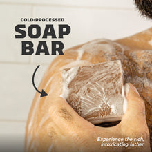 Load image into Gallery viewer, Dr. Squatch Men's Bar Soap - 10-Pack Pine Tar - All Natural Bar Soap for Men - 10 Bars of Soap - Smell Rugged, Woodsy, and Strong (4.8oz)