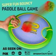 Load image into Gallery viewer, Frisbees for Kids Bouncy Paddles: Gifts for Boys & Gift Ideas for Kids 2023 - Kids Sports Gifts & Sports Games for Boys 8-12 Toss & Catch Games & Yard Toys Outdoor Games for Kids with Stringy Balls