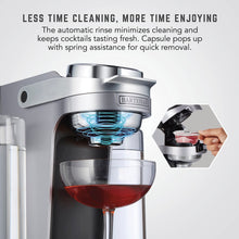 Load image into Gallery viewer, Bartesian Professional Cocktail Machine and Margarita Maker - High Capacity Bar Cocktail Mixer with 5 Premium Glass Bottles for Parties and Entertaining - Push-Button Technology and Easy Clean Design