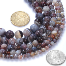 Load image into Gallery viewer, Natural Stone Beads 6mm Persian Agate Stone Round Loose Beads Crystal Energy Stone Healing Power for Jewelry Making DIY,1 Strand 15"