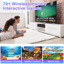 Load image into Gallery viewer, YRPRSODF TV Game Console Built in 100+ Gam ES, Video Game Machine with 2.4G Wireless Gamepad Somatosensory Control, USB Plug and Play, Kid & Adult Interactive& Puzzle Games,Grey