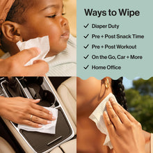 Load image into Gallery viewer, The Honest Company Hypoallergenic Multi-Use Baby Wipes for Sensitive Skin, Pattern Play, 720 Count