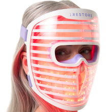 Load image into Gallery viewer, iRestore LED Face Mask for Youthful Skin, Red Light Therapy for Face, Red, Blue & Infrared Therapy for Wrinkles, Fine Lines, Dark Spots with 360 LEDs, Skincare Device for Women & Men
