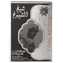 Load image into Gallery viewer, Lattafa Sheikh Al Shuyukh Final Edition – Aromatic, Leather, Woody, Amber – Eau de Parfum Spray Long-Lasting Fragrance for Men, 3.4 Ounce / 100 ml