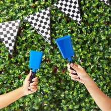 Load image into Gallery viewer, 2 Pack 9-inch Cowbells for Sporting Events, Percussion Noise Makers with Handle for Football Games, Stadiums (Blue)