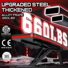 Load image into Gallery viewer, NFEET Adjustable Weight Bench for Full Body Workout, Foldable Workout Bench for Home Gym, Multi-Purpose Weight Bench with 3-Sec Folding& Fast Adjustment for Bench Press Sit up Incline Flat Decline