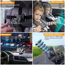 Load image into Gallery viewer, DoHonest Baby Car Camera HD 1080P - Rear-Facing Car Baby Monitor with Night Vision, Adjustable View Angle, Easy Setup, Anti-Glare Display, Safety for Kids & Infants