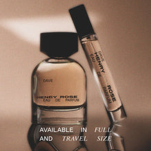 Load image into Gallery viewer, Henry Rose Perfumes for Women & Men - Gender-Inclusive, Warm + Spicy Vanilla Scented Perfume with Orange Flower & Vanilla Bean - EWG Verified, Cruelty-Free, Sustainable Packaging - Dave (1.7 fl oz)