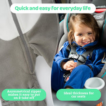 Load image into Gallery viewer, Fleece Baby Bunting Bodysuit – Infant One Piece Kids Hooded Romper Outerwear Toddler Jacket