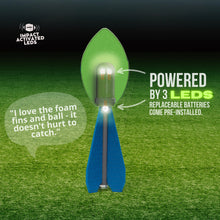 Load image into Gallery viewer, LIGHTRO - Foam Glow in The Dark Football - Super Bright - Smart LEDs - Batteries Included - Football Game for Kids 8 9 10 11 12 - A Perfect Birthday and Summer Gift