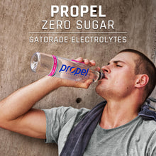 Load image into Gallery viewer, Propel, Black Cherry, Zero Calorie Sports Drinking Water with Electrolytes and Vitamins C&E, 16.9 Fl Oz (12 Count)
