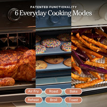 Load image into Gallery viewer, Our Place Wonder Oven | 6-in-1 Stainless Steel Air Fryer Toaster Oven Combo with Basket, Rack, Pan & Tray | Compact 13 QT Countertop Capacity - Toast, Roast, Bake, Reheat, Broil & Steam | Spice