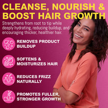 Load image into Gallery viewer, Batana Oil Shampoo and Conditioner Set | Raw Organic Batana Oil for Hair Growth | Clarifying & Thickening Treatment for Thinning Hair | Shampoo and Conditioner for Men & Women