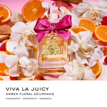 Load image into Gallery viewer, Juicy Couture Viva La Juicy Eau De Parfum, Women's Perfume with Notes of Mandarin, Gardenia & Caramel, Floral & Sweet, EDP Spray, 3.4 fl oz