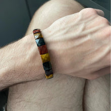 Load image into Gallery viewer, BOEYCJR Colorful Tiger Eyes Natural Stone Beads Bangles & Bracelets Handmade Jewelry Energy Bracelet for Women or Men