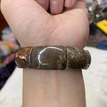 Load image into Gallery viewer, Natural Rainforest Agate Beads Bracelet Natural Gemstone Jewelry Bangle For Woman For Man Wholesale