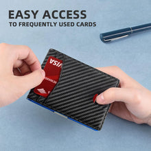 Load image into Gallery viewer, Rfid Leather Luxury Men Wallets Money Bag Slim Thin Man Card Holder Wallet for Men Small Short Purse Male White Vallet Billfold