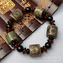 Load image into Gallery viewer, Dropship Agate Bracelet Tibet Tianzhu Bracelet Handmade Mens Jewelry Womens Jewelry Beaded Bracelet