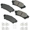 Load image into Gallery viewer, Akebono - ACT1391A Ultra-Premium Ceramic Rear Disc Brake Pads, GREY