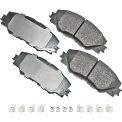 Load image into Gallery viewer, Akebono-ACT1211A Ultra-Premium Ceramic Front Disc Brake Pads, GREY