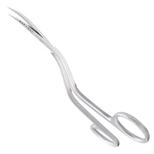 Load image into Gallery viewer, MAKER AND MARKET Applique Long Thin Needlepoint Blade 6.1 Inch - Double Bent Curved Offset Handle Scissors with Sheath Sleeve for Embroidery, Fabric, Thread, Knitting, Sewing, Arts & Craft (Satin)