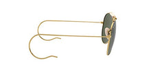Load image into Gallery viewer, Ray-Ban unisex adult Rb3030 Outdoorsman I Sunglasses, Gold/Green, One Size US